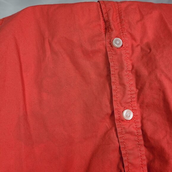 H&M Boys Long Sleeved Button Down Red Shirt Pre-Owned Size 4T - Picture 5 of 9